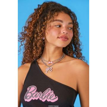 Barbie Pendant Layered Necklace