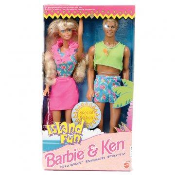 Island Fun Barbie gift set