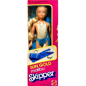 Barbie Sun Gold Malibu Skipper Doll