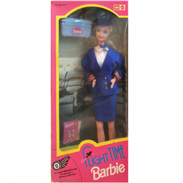 Flight Time Barbie Doll - LEO Mattel