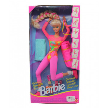 Gymnast Barbie Doll