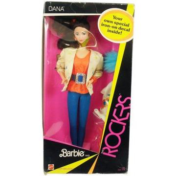 Vintage 1985 Barbie And The Rockers Dana Doll Mattel 1196 Iron On