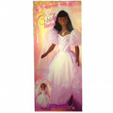 My Size Bride Barbie Doll (AA)