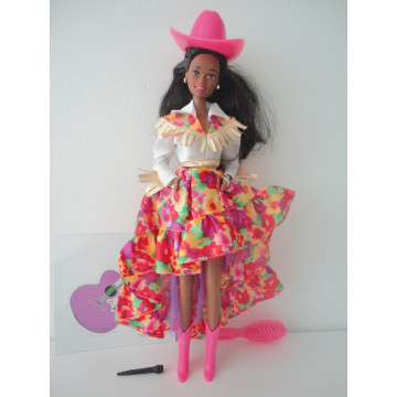 Country Western Star Barbie Doll (AA)