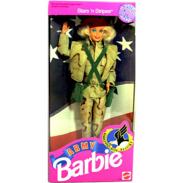 Army Barbie Doll (blonde)