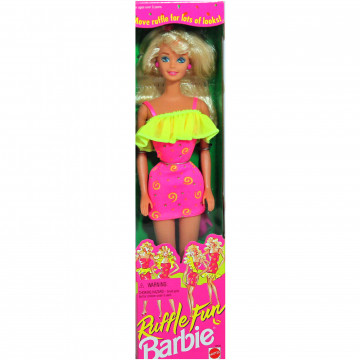 Ruffle Fun Barbie Doll