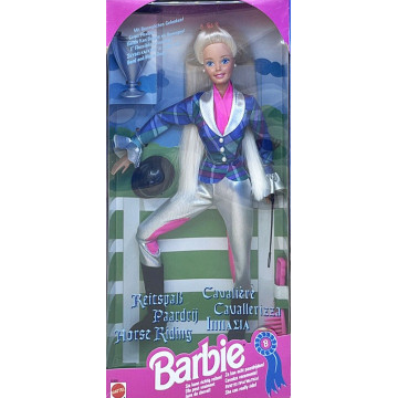 Horse Riding Barbie Doll