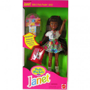 Polly Pocket Janet Doll