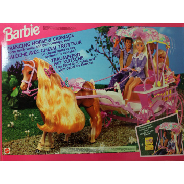 Barbie Prancing Horse and Carraige