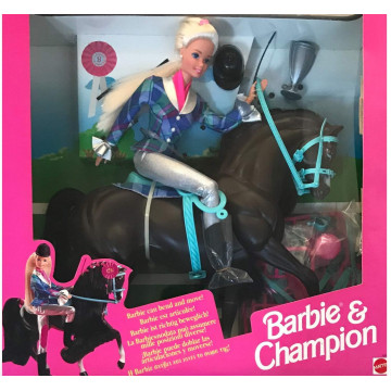 Barbie Doll & Champion Horse