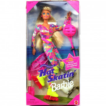 Hot Skatin' Barbie Doll