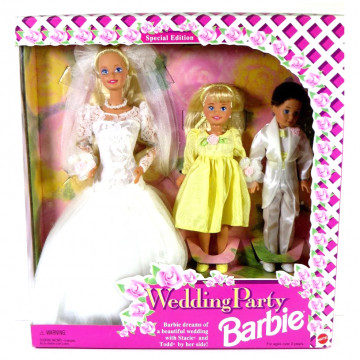 Wedding Party Barbie Gift Set