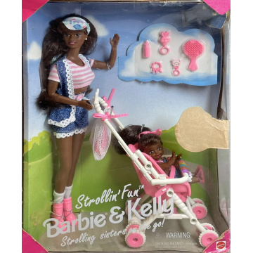 Strollin' Fun Barbie & Kelly  (AA)