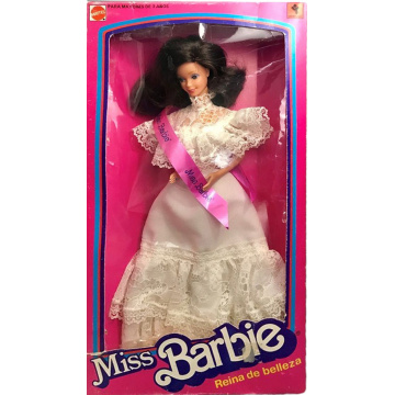 Miss Barbie Reina de belleza Barbie Doll (Rotoplast)