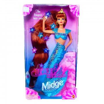 Jewel Hair Mermaid Midge Doll