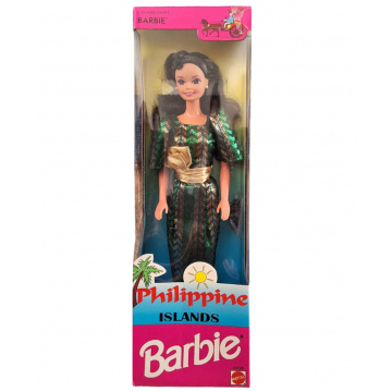 Philippine Islands Barbie I (green dress with side bow