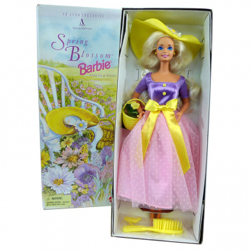 Spring Blossom Barbie Doll (Avon Exclusive)