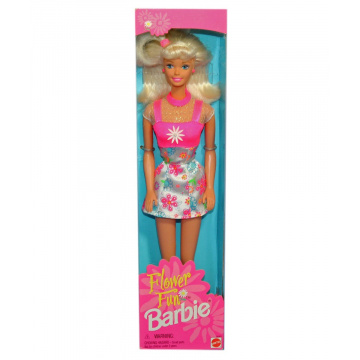 Flower Fun Barbie Doll