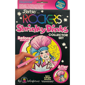 Barbie and the Rocker Shrinky Dinks Collector Set by Colorforms