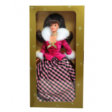 Avon Winter Rhapsody Barbie Doll (brunette)
