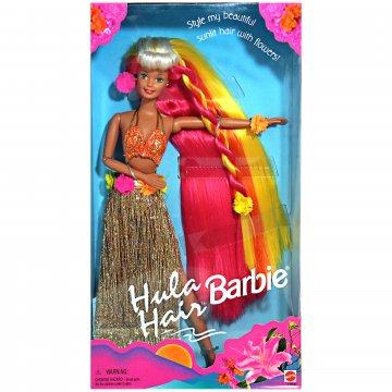 Hula Hair Barbie Doll