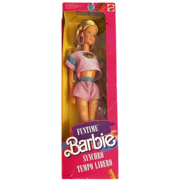 Barbie Synchro Tempo Libero Doll (pink variant)