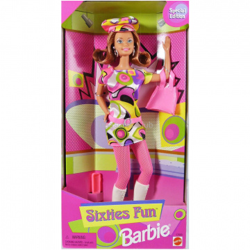 Sixties-Fun Barbie Doll (brown hair)