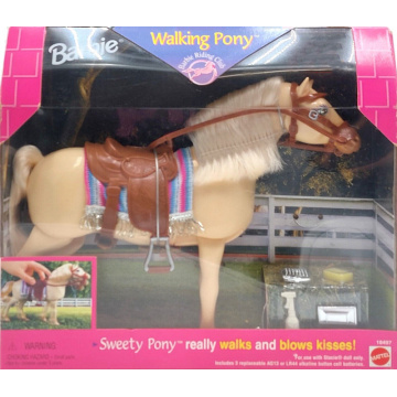 Barbie Riding Club Walking Pony Sweet Pony