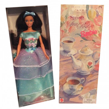 Spring Tea Party Barbie Doll (Hispanic)