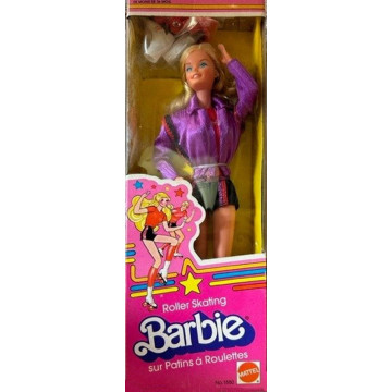 Roller Skating Barbie Doll