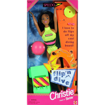 Barbie Speedo Flip n Dive Christie Doll