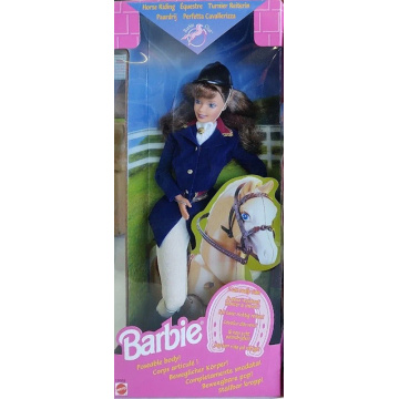 Horse Riding Barbie Doll - Barbie Riding Club New