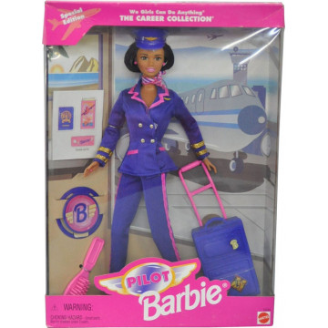 The Career Collection Pilot AA Barbie Doll
