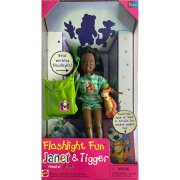 Flashlight Fun Janet Tigger Barbie Disney Friend Of Stacie