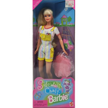 Sidewalk Chalk Barbie Doll