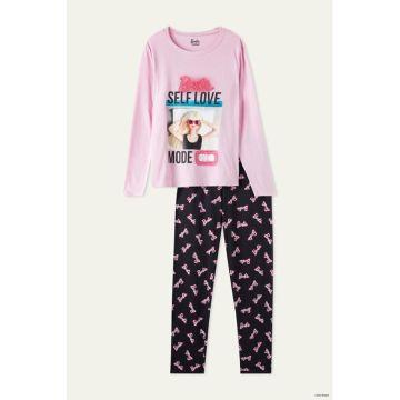 Long Pajamas with Barbie x Tezenis Print