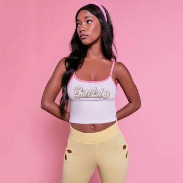 Barbie™ Graphic Cropped Cami