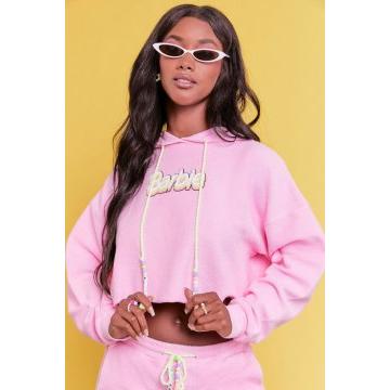 Barbie™ Graphic Beaded Hoodie