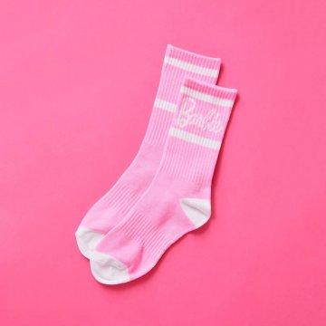 Girls Barbie Crew Socks (Kids)