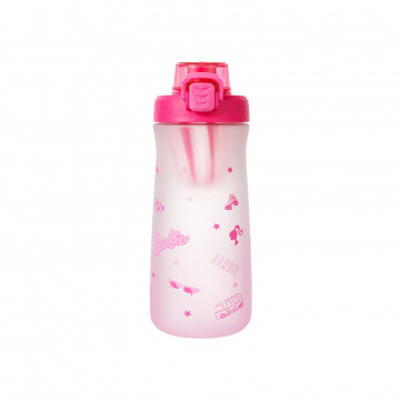 Pink Plastic Barbie Cylinder 1000 Ml