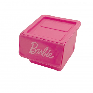 Barbie Plastic Organizer With Front Opening Pink