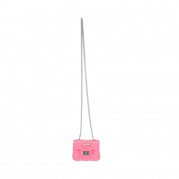 Barbie Pink Patent Leather Mini Crossbody Bag