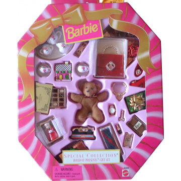 Barbie Special Collection Holiday Presents Gift Set