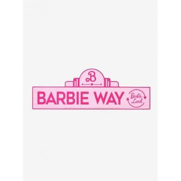 Barbie Street Sign Wooden Wall Art