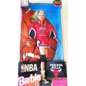 Chicago Bulls NBA Barbie Blonde