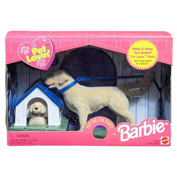 Barbie Pet Lovin Dogs Golden Retreiver