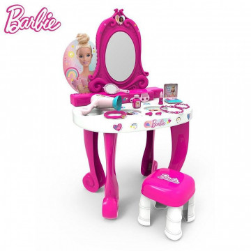 Barbie children's dressing table with stool