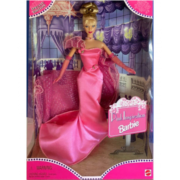 Pink Inspiration Blonde Barbie Doll