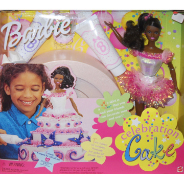 Barbie Celebration Cake Doll with Cake Skirt (AA)