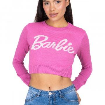 Barbie Knitted Crop Sweater